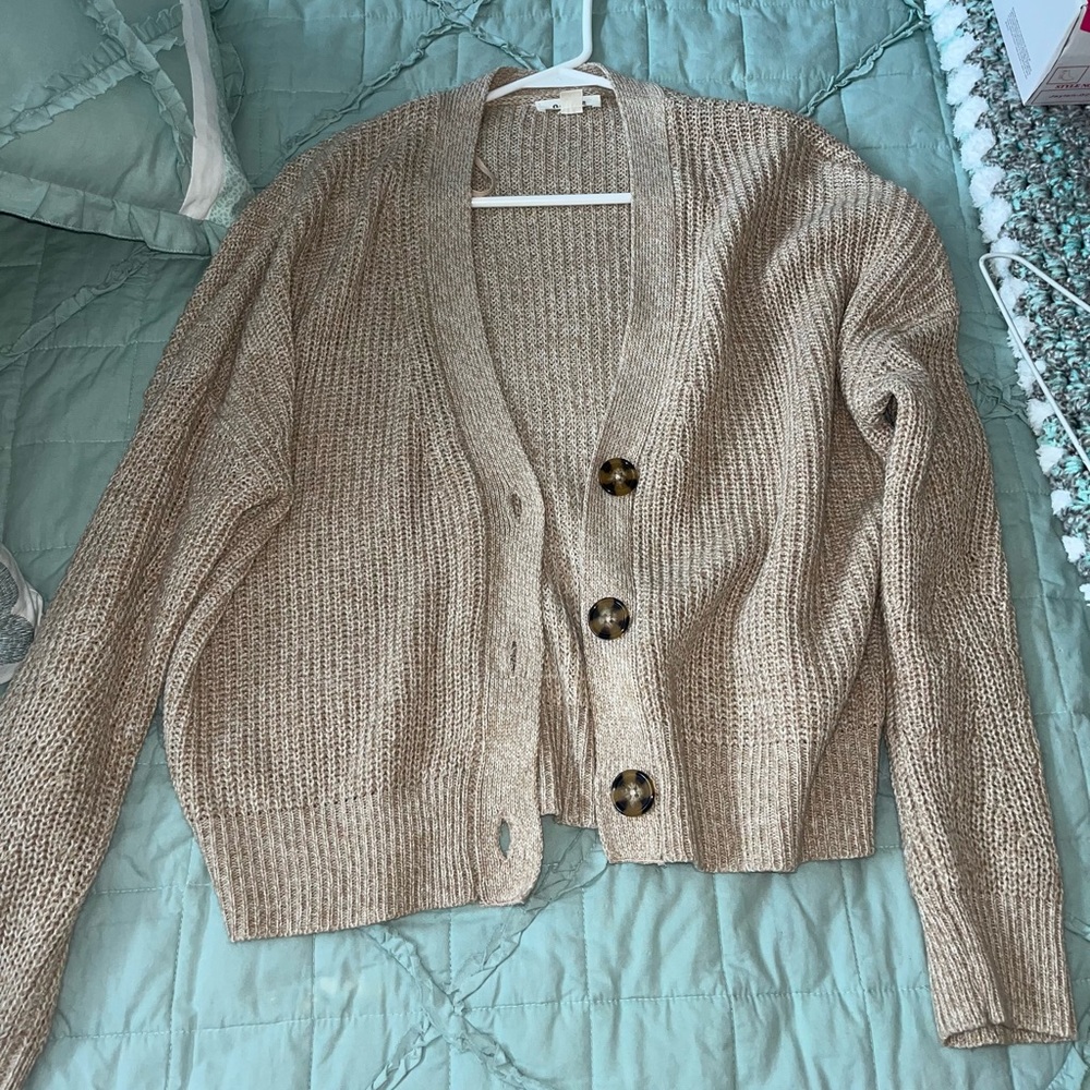 Garage Cropped Cardigan